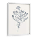Indigo Botany Study Vi - Vision Studio | Cuadro decorativo de Canvas Lab