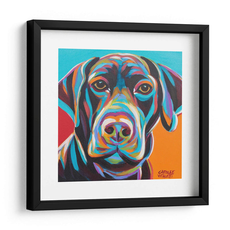 Perro Amigo Ii - Carolee Vitaletti | Cuadro decorativo de Canvas Lab