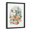 Planta Dama Baño I - June Erica Vess | Cuadro decorativo de Canvas Lab