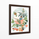 Planta Dama Baño I - June Erica Vess | Cuadro decorativo de Canvas Lab