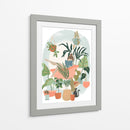 Planta Dama Baño I - June Erica Vess | Cuadro decorativo de Canvas Lab