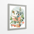 Planta Dama Baño I - June Erica Vess | Cuadro decorativo de Canvas Lab