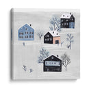 Pueblo Nevado I - Melissa Wang | Cuadro decorativo de Canvas Lab