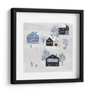 Pueblo Nevado I - Melissa Wang | Cuadro decorativo de Canvas Lab