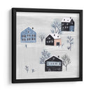 Pueblo Nevado I - Melissa Wang | Cuadro decorativo de Canvas Lab