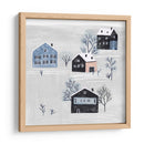 Pueblo Nevado I - Melissa Wang | Cuadro decorativo de Canvas Lab