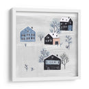 Pueblo Nevado I - Melissa Wang | Cuadro decorativo de Canvas Lab