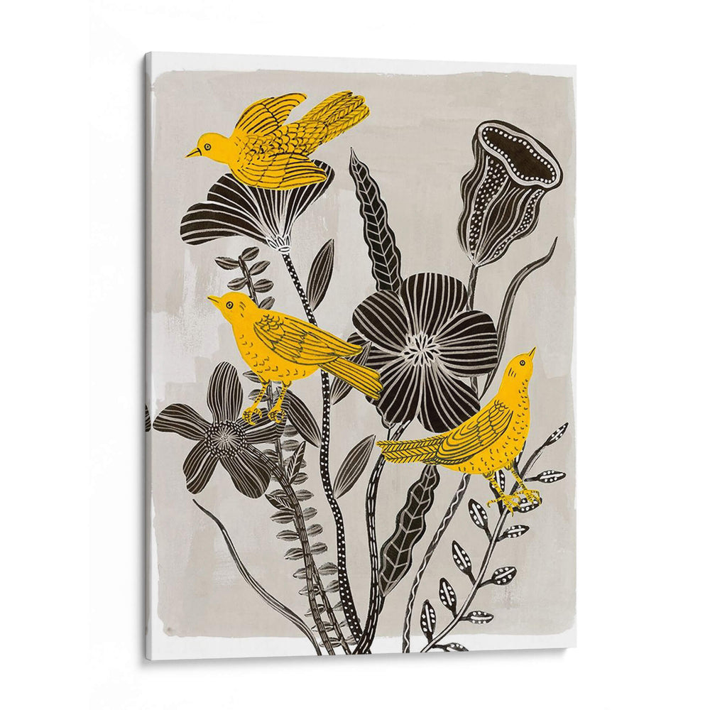 Pájaros En Mi Jardín I - Melissa Wang | Cuadro decorativo de Canvas Lab