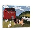 Red Cottage I - Melissa Wang | Cuadro decorativo de Canvas Lab