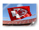 Bandera Kansas City Chiefs | Cuadro decorativo de Canvas Lab