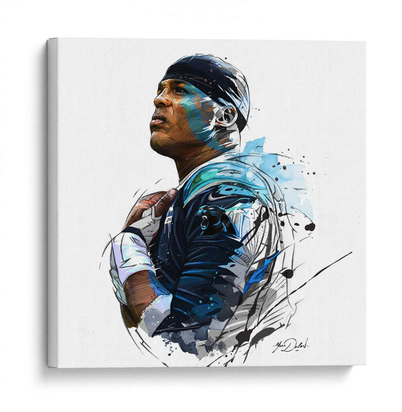 Cam Newton 2 | Cuadro decorativo de Canvas Lab