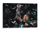 Campeon Nick Foles | Cuadro decorativo de Canvas Lab