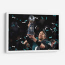 Campeon Nick Foles | Cuadro decorativo de Canvas Lab