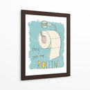 Potty Pun I - June Erica Vess | Cuadro decorativo de Canvas Lab