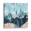Skyline Ii Abstracto Indigo Ii - June Erica Vess | Cuadro decorativo de Canvas Lab