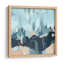 Skyline Ii Abstracto Indigo Ii - June Erica Vess | Cuadro decorativo de Canvas Lab