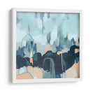 Skyline Ii Abstracto Indigo Ii - June Erica Vess | Cuadro decorativo de Canvas Lab