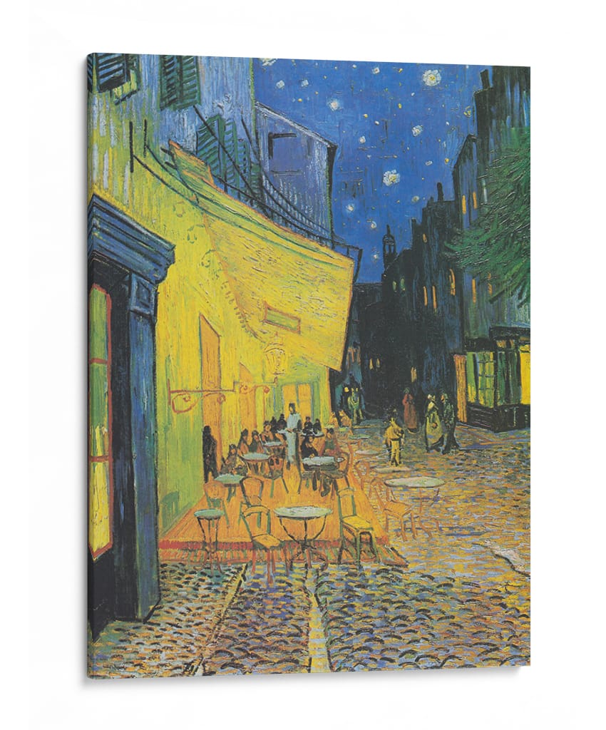 Café Terrace at Night - Vincent Van Gogh | Cuadro decorativo de Canvas Lab