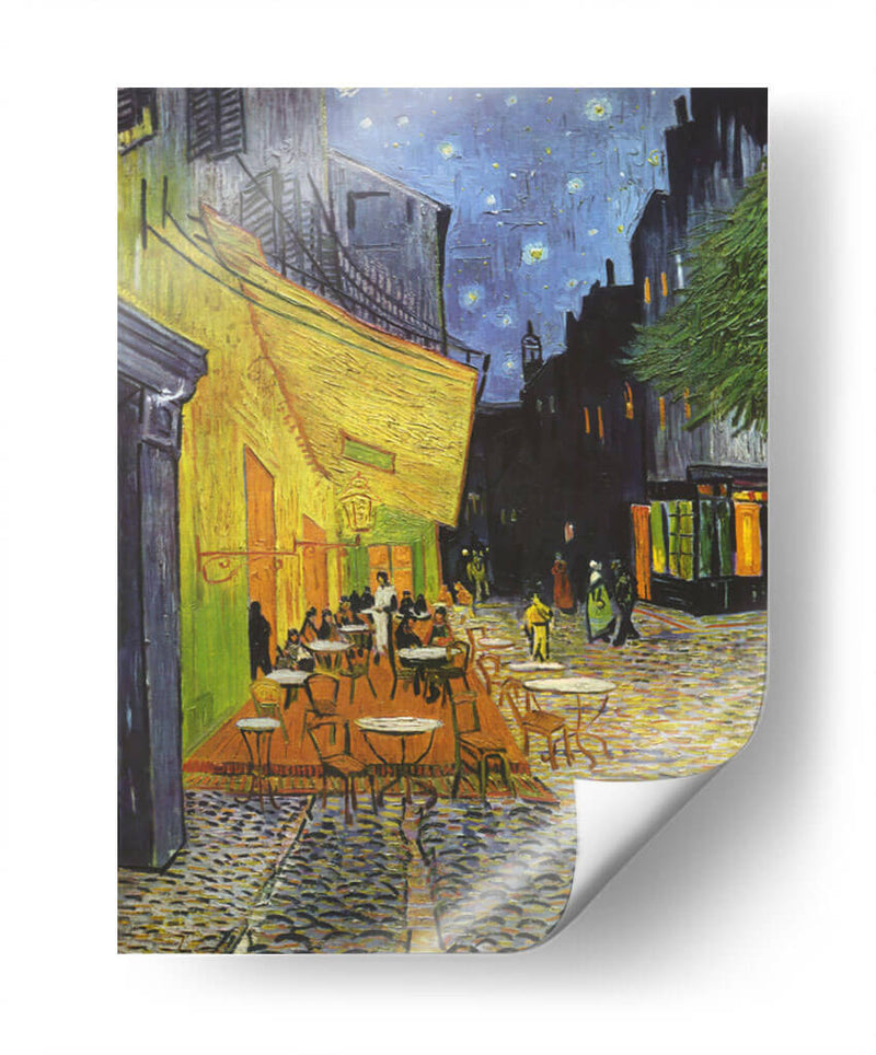 Café Terrace at Night - Vincent Van Gogh | Cuadro decorativo de Canvas Lab