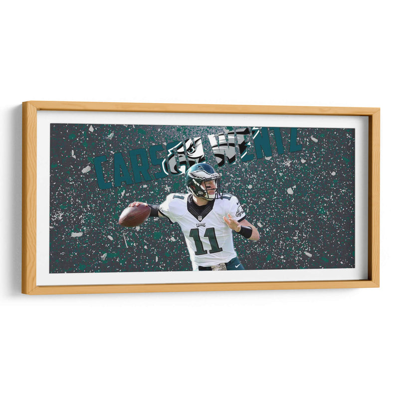 Carson Wentz | Cuadro decorativo de Canvas Lab