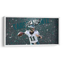 Carson Wentz | Cuadro decorativo de Canvas Lab