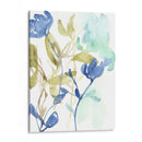Cobalt Y Bouquet Olive I - Jennifer Goldberger | Cuadro decorativo de Canvas Lab