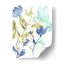 Cobalt Y Bouquet Olive I - Jennifer Goldberger | Cuadro decorativo de Canvas Lab
