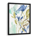 Cobalt Y Olive Bouquet Ii - Jennifer Goldberger | Cuadro decorativo de Canvas Lab