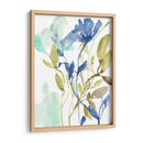 Cobalt Y Olive Bouquet Ii - Jennifer Goldberger | Cuadro decorativo de Canvas Lab