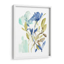 Cobalt Y Olive Bouquet Ii - Jennifer Goldberger | Cuadro decorativo de Canvas Lab