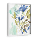 Cobalt Y Olive Bouquet Ii - Jennifer Goldberger | Cuadro decorativo de Canvas Lab