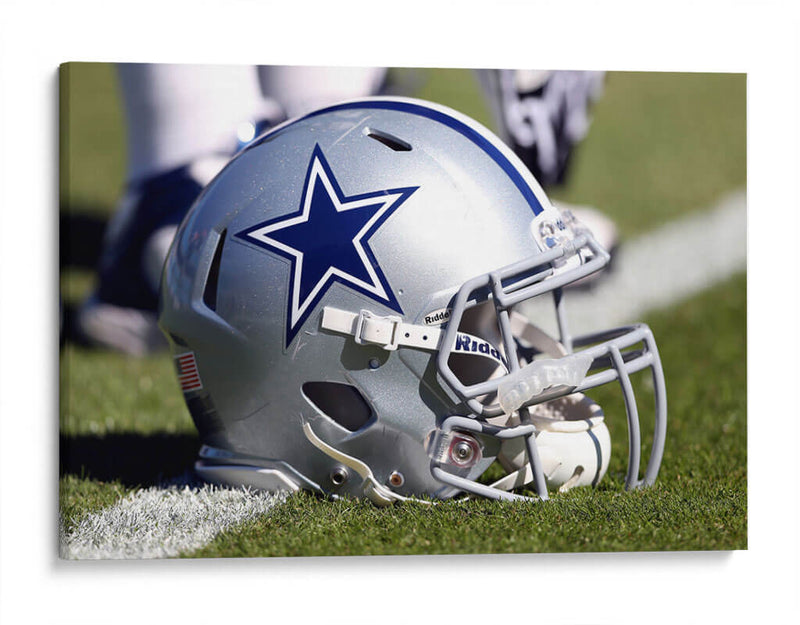 Casco Dallas Cowboys | Cuadro decorativo de Canvas Lab