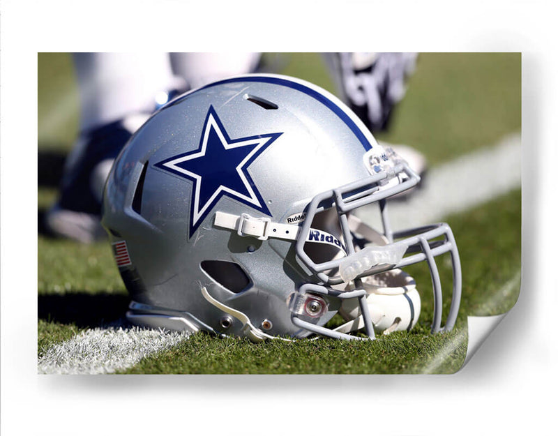 Casco Dallas Cowboys | Cuadro decorativo de Canvas Lab