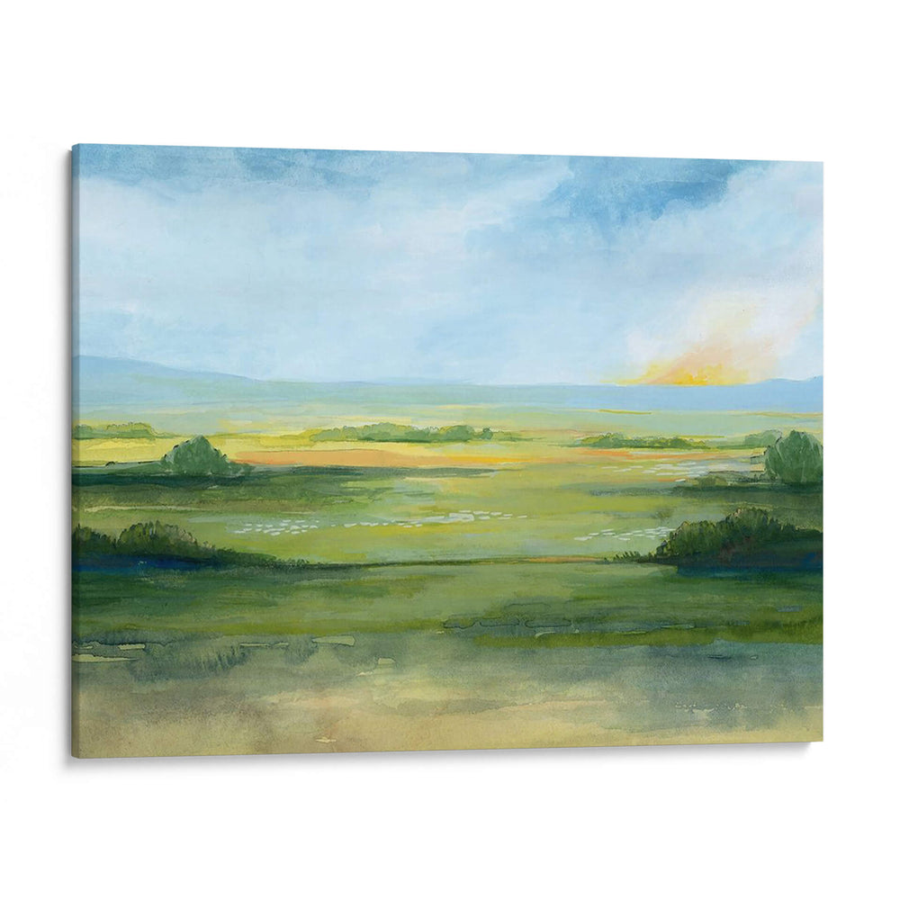 Vale Iluminado Por El Sol - Grace Popp | Cuadro decorativo de Canvas Lab