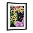 Floral En Negro I - Melissa Wang | Cuadro decorativo de Canvas Lab