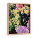 Floral En Negro I - Melissa Wang | Cuadro decorativo de Canvas Lab