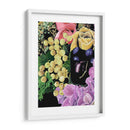 Floral En Negro I - Melissa Wang | Cuadro decorativo de Canvas Lab