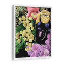 Floral En Negro I - Melissa Wang | Cuadro decorativo de Canvas Lab