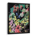 Floral En Negro Ii - Melissa Wang | Cuadro decorativo de Canvas Lab