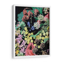 Floral En Negro Ii - Melissa Wang | Cuadro decorativo de Canvas Lab