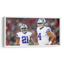 Dak Prescott y Zeke Elliot | Cuadro decorativo de Canvas Lab