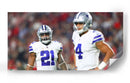 Dak Prescott y Zeke Elliot | Cuadro decorativo de Canvas Lab