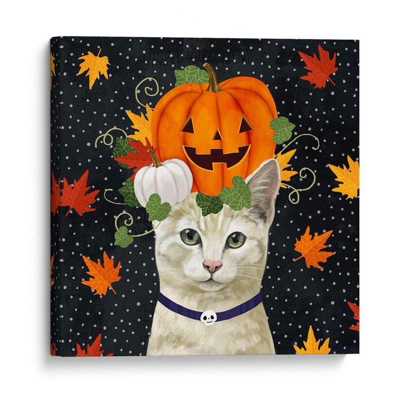 Halloween Cat I - Victoria Borges | Cuadro decorativo de Canvas Lab