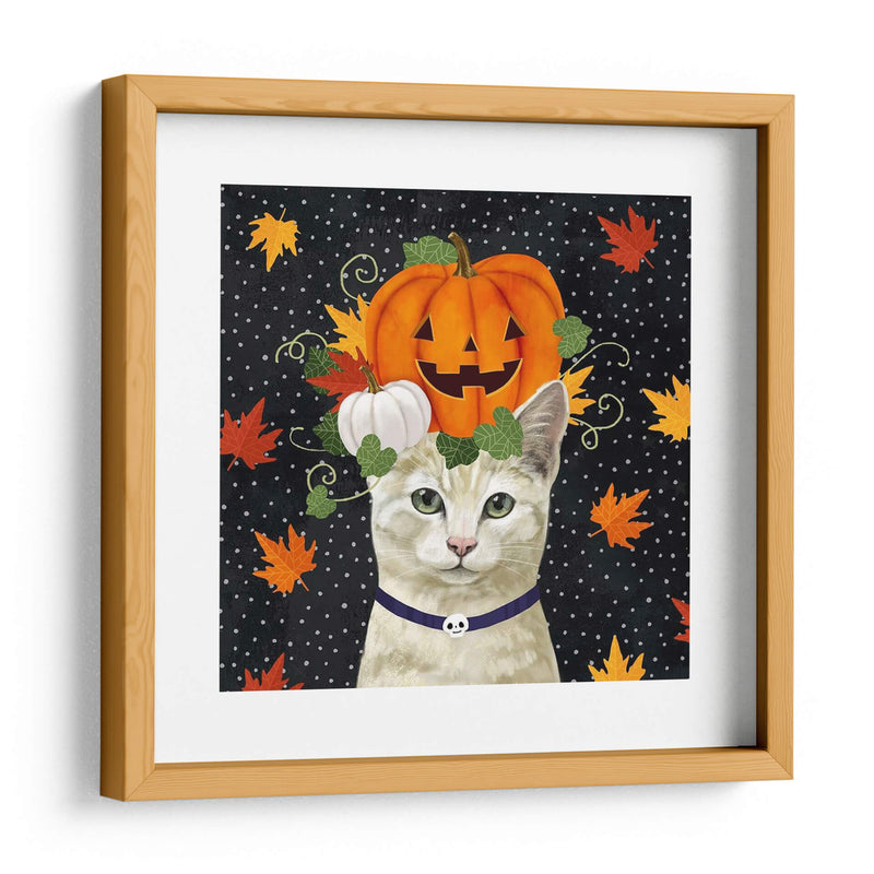 Halloween Cat I - Victoria Borges | Cuadro decorativo de Canvas Lab