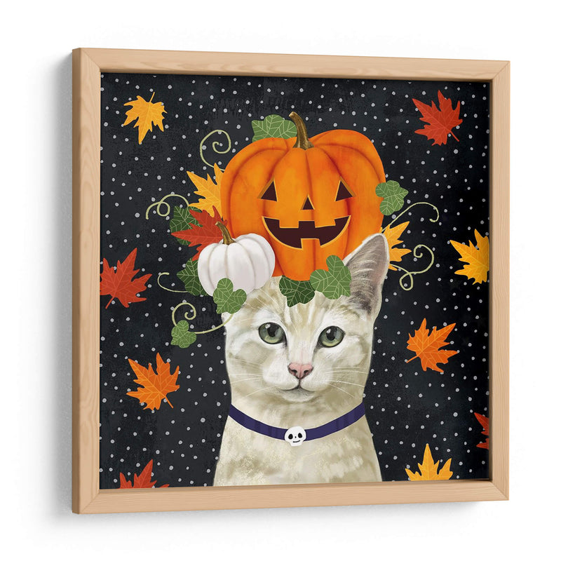 Halloween Cat I - Victoria Borges | Cuadro decorativo de Canvas Lab