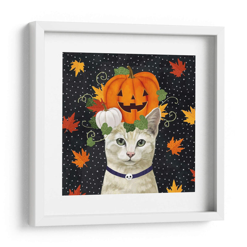 Halloween Cat I - Victoria Borges | Cuadro decorativo de Canvas Lab