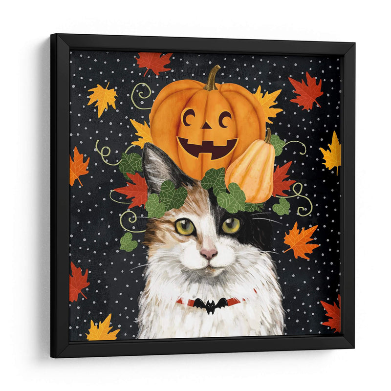 Halloween Cat Ii - Victoria Borges | Cuadro decorativo de Canvas Lab