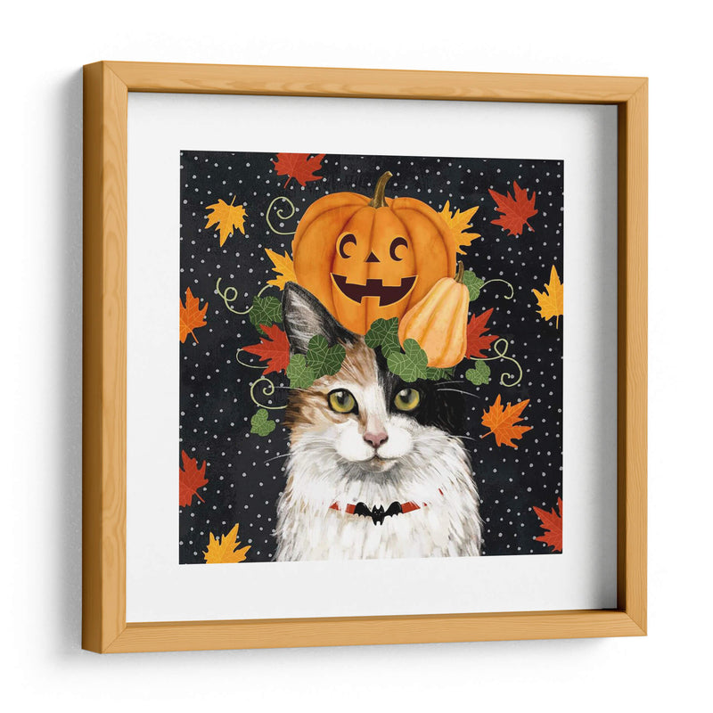 Halloween Cat Ii - Victoria Borges | Cuadro decorativo de Canvas Lab