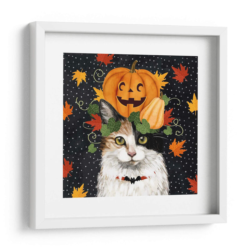 Halloween Cat Ii - Victoria Borges | Cuadro decorativo de Canvas Lab