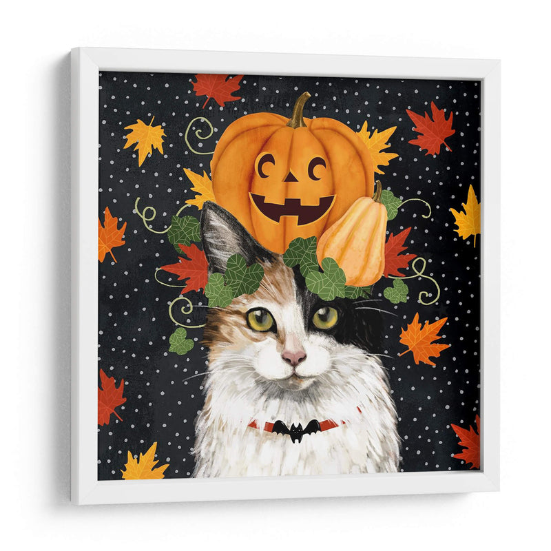 Halloween Cat Ii - Victoria Borges | Cuadro decorativo de Canvas Lab